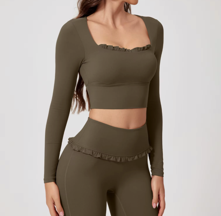 Ruffle Matching Set