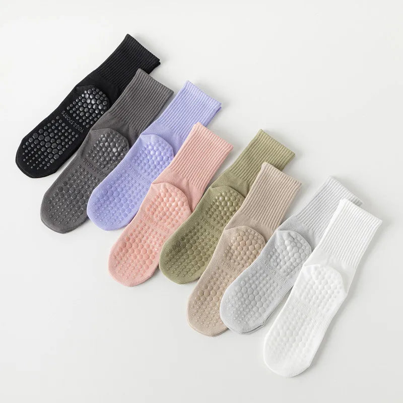 Solid Non-slip Socks