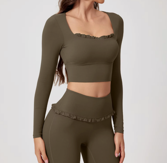 Ruffle Matching Set